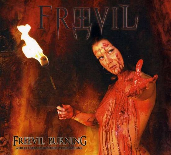 Cover for Frevil · Freevil Burning (CD) [Digipak] (1990)