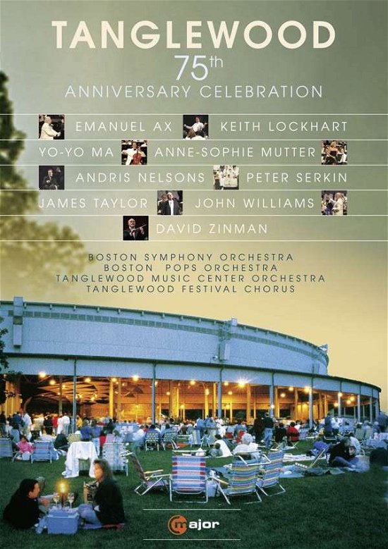 Tanglewood 75th Anniversary Celebration - Copland / Bernstein / Boston Sym Orch / Lockhart - Elokuva - CMAJOR - 0814337011321 - tiistai 25. kesäkuuta 2013