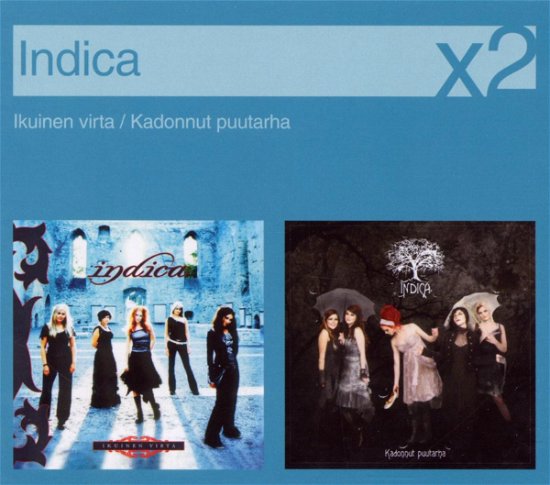 Cover for Indica · Ikuinen Virta / Kadonnut Puutarha (CD) (2010)