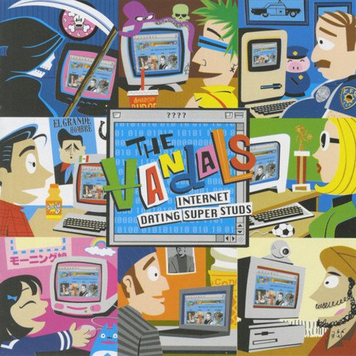 Cover for The Vandals · Internet Dating Superstuds (CD) (2019)