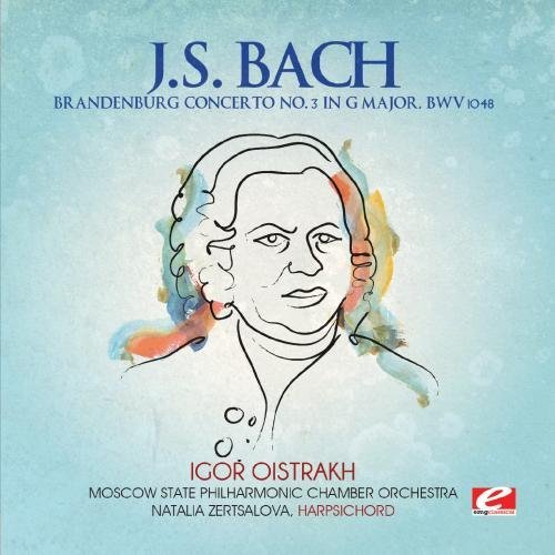 Cover for J.s. Bach · Brandenburg Concerto No. 3 in G Major (CD) (2013)