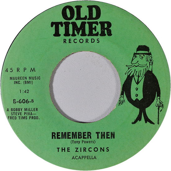 Cover for Zircons · Zircons - You Baby You / Remember Then (digital 45) (CD) (2023)