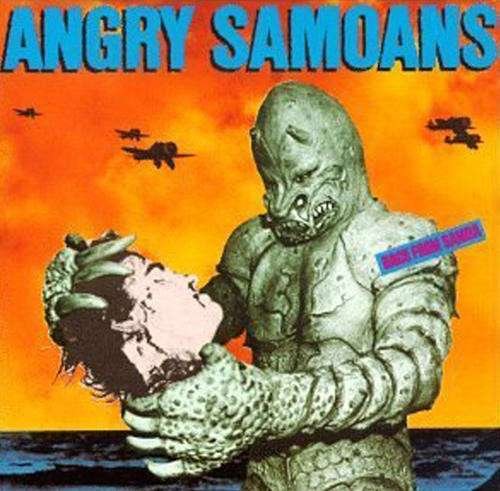 Cover for Angry Samoans · Back from Samoa =yellow= (LP) [Limited edition] (1990)