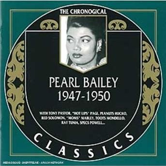 Cover for Pearl Bailey · 1947-1950 (CD) (2003)