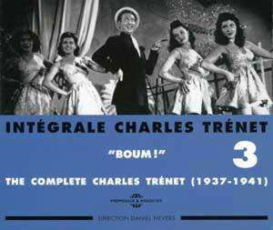 Cover for Charles Trenet · Integrale Vol. 3 Boum 1937-1941 (CD) (2018)