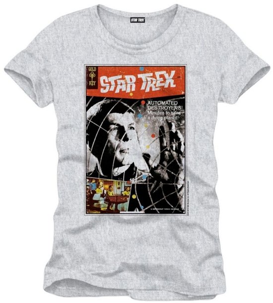 Cover for Star Trek · Poster Grey (T-Shirt Unisex Tg. S) (T-shirt)