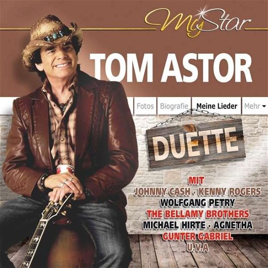 Cover for Tom Astor · My Star - Duette (CD) (2016)