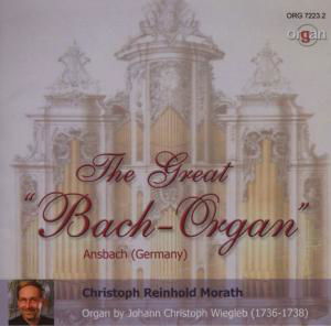 Cover for Morath Christoph Reinhold · Orgelwerke (ansbach) (CD) (2007)