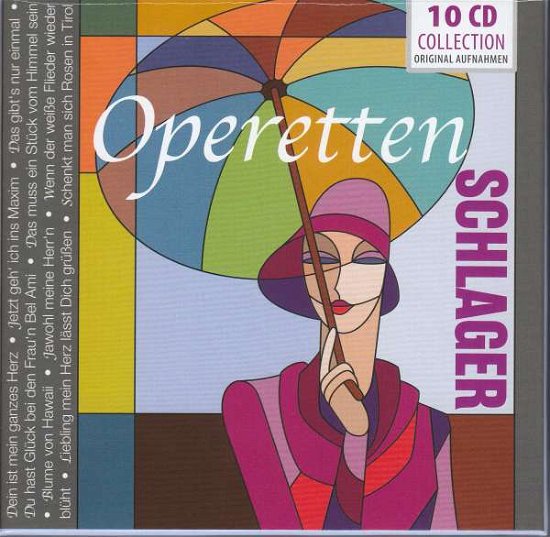 Cover for Tauber / Schmidt / Tothenberger / Moser / Hörbiger · Operetten-Schlager (CD) (2018)