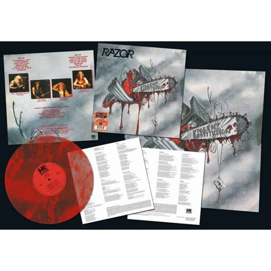 Razor · Violent Restitution (Marbled Vinyl) (LP) (2021)