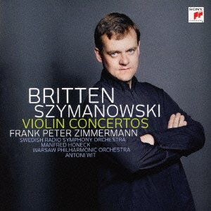 Cover for Frank Peter Zimmermann · Britten / Szymanowski:violin Concertos (CD) (2009)