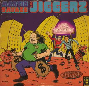 Cover for Martin -&amp; The Jiggerz- Savage · Fat City (LP) [Japan Import edition] (2022)