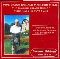 Piobaireachd Tutorial 13 - Donald Macleod - Music - LISMOR - 5014818803321 - August 4, 2011