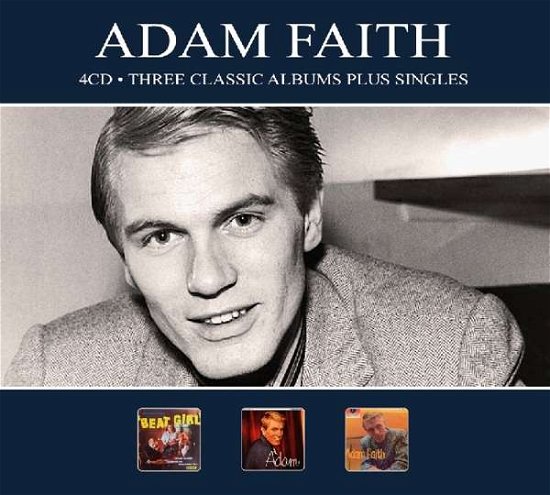 Cover for Adam Faith · Three Classic Albums (+Singles) (CD) (2018)