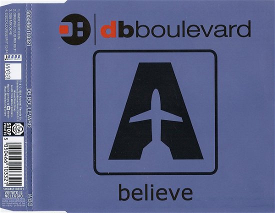 Cover for Db Boulevard   · Believe (CD)