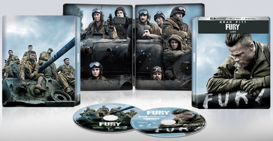 Fury Steelbook - Fury Uhdbd Steelbook - Filmes - SONY - 5050630146321 - 14 de julho de 2025