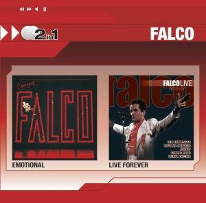 Cover for Falco · Emotional / Live Forever (CD) (2008)