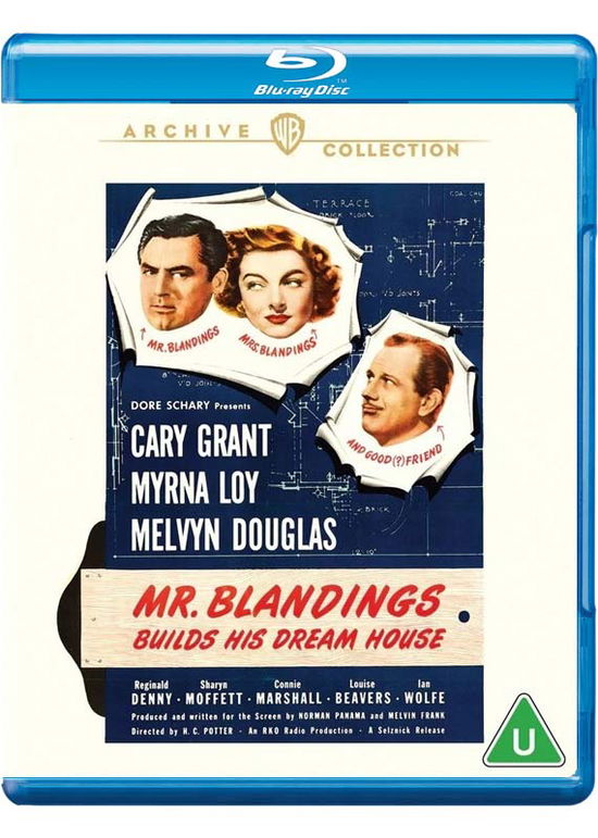 Cover for Mr Blandings Builds His Dream House BD · Mr Blandings Builds His Dream House (Blu-ray) (2023)