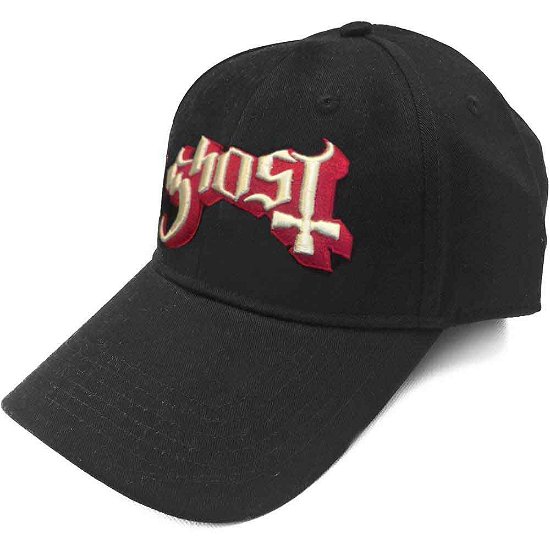 Cover for Ghost · Ghost Unisex Baseball Cap: Logo (CLOTHES) [Black - Unisex edition]