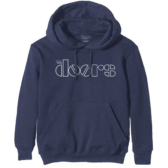 The Doors Unisex Pullover Hoodie: Logo - The Doors - Gadżety -  - 5056561019321 - 