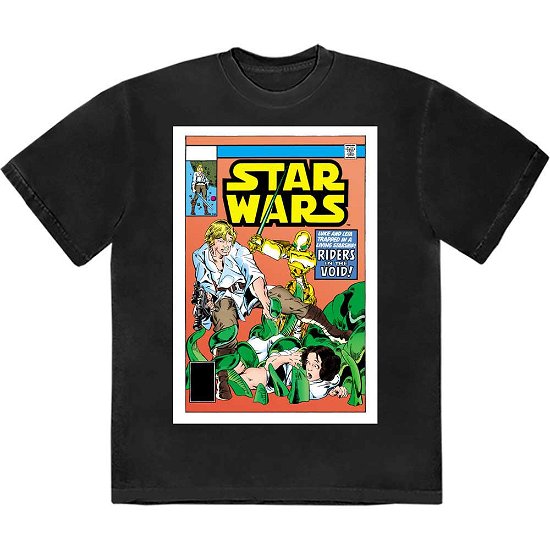Cover for Star Wars · Star Wars Unisex T-Shirt: Luke &amp; Leia Comic Cover (T-shirt) [size S]