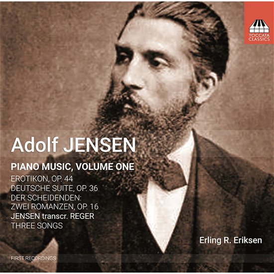 Cover for Jensen / Eriksen,erling R. · Piano Music 1 (CD) (2015)