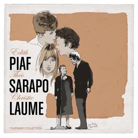 Cover for Edith Piaf &amp; Theo Saporo &amp; Christie Laume / Variou (CD) (2013)