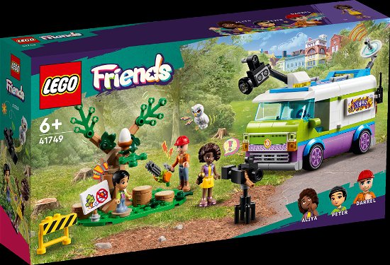 Cover for Lego · Lego: 41749 - Lego Friends - Television Crew Van (Leketøy)