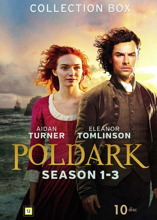 Poldark · Poldark Box 1 (Season 1-3) (DVD) (2020)