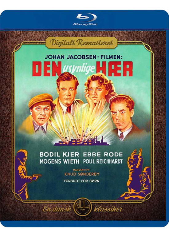 Cover for Den Usynlige HÃ¦r  Hd · Den Usynlige Hær Hd (Blu-Ray) (2020)