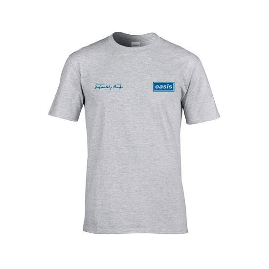 Cover for Oasis · Definitely Maybe Tracklistning (T-shirt) [size S] (2025)