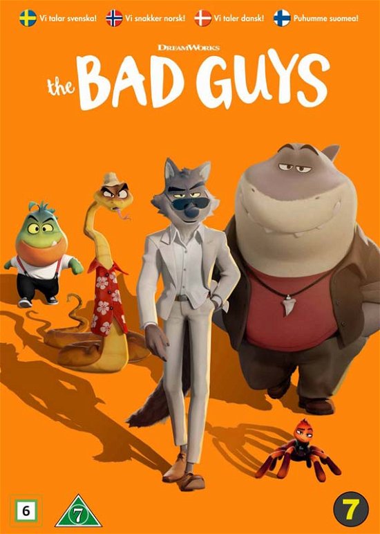 Cover for Dreamworks · The Bad Guys (DVD) (2022)
