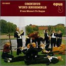 Cover for Omnibus Wind Ensemble · From Mozart To Zappa (CD) (2020)