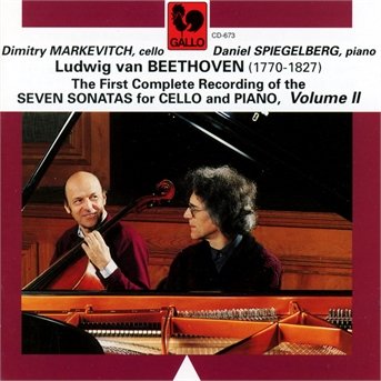 Cover for Ludwig Van Beethoven · Ludwig Van Beethoven - Sonatas For Cello &amp; Piano, (CD) (2019)