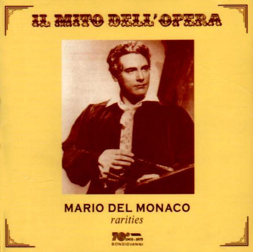 Cover for Mario Del Monaco · Rarities (CD) (2007)