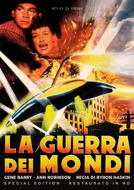 Cover for Guerra Dei Mondi (La) · Special Edition (Restaurato In Hd) (Dvd+Poster 24X (DVD) (2020)