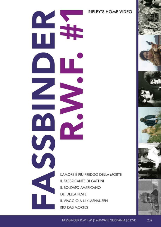 Rainer Werner Fassbinder Cofanetto 01 - Harry Baeringrid Cavenrainer Werner Fassbindergunt - Film - Ripley'S Home Video - 8054633702321 - 1. desember 2023