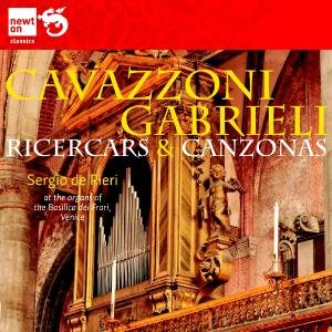 Cover for Sergio De Pieri · Gabriel / Cavazzoni: Ricercars &amp; Canzonas (CD) (2012)
