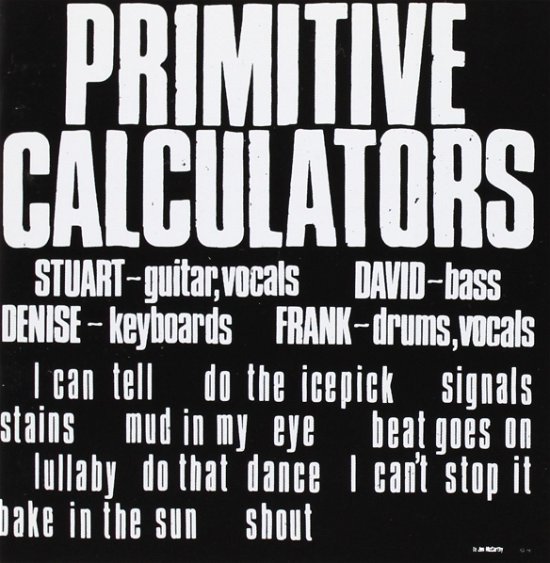 Cover for Primitive Calculators (CD) (2004)