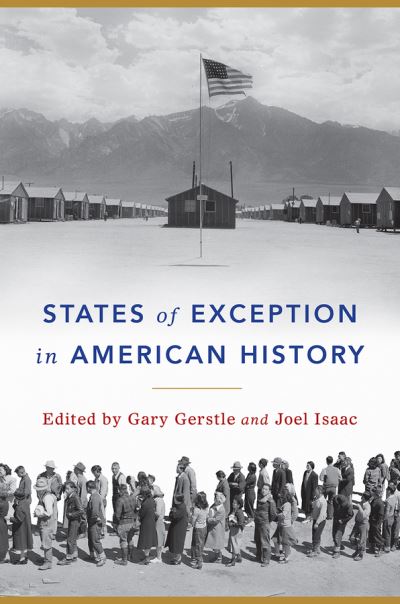 Cover for States of Exception in American History (Paperback Book) (2020)