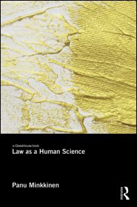 Cover for Panu Minkkinen · Law as a Human Science (Hardcover bog) (2025)