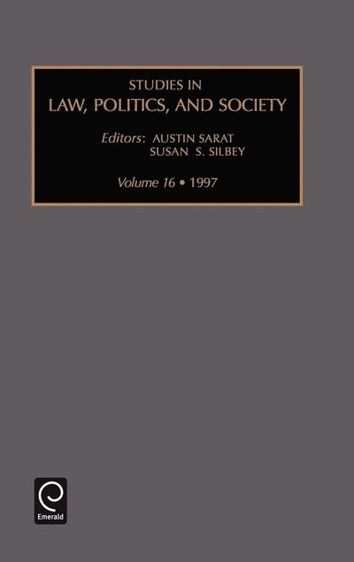 Cover for Austin Sarat · Studies in Law, Politics and Society - Studies in Law, Politics, and Society (Hardcover Book) (1997)