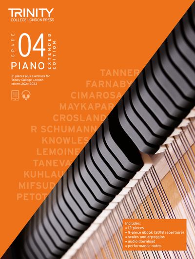 Cover for Trinity College London · Trinity College London Piano Exam Pieces Plus Exercises From 2021: Grade 4 - Extended Edition (Sheet music) (2020)