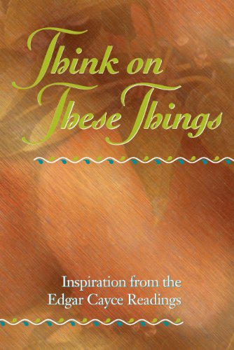 Cover for Edgar Cayce · Think on These Things (Paperback Book) (1987)