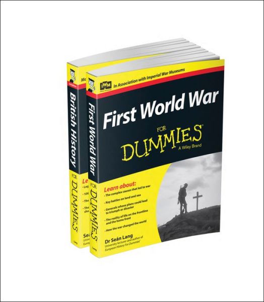 Cover for Sean Lang · History For Dummies Collection - First World War For Dummies / British History For Dummies, 3rd Edition (Paperback Book) [3 Revised edition] (2015)