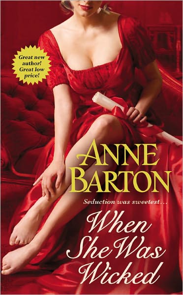 Cover for Anne Barton · When She Was Wicked: Number 1 in series - Honeycote Novel (Paperback Book) (2013)