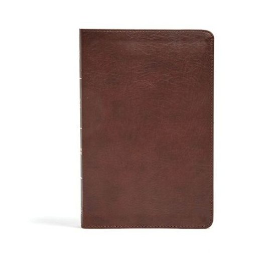 Cover for CSB Bibles by Holman CSB Bibles by Holman · CSB Ultrathin Bible, Brown LeatherTouch (Leather Book) (2018)