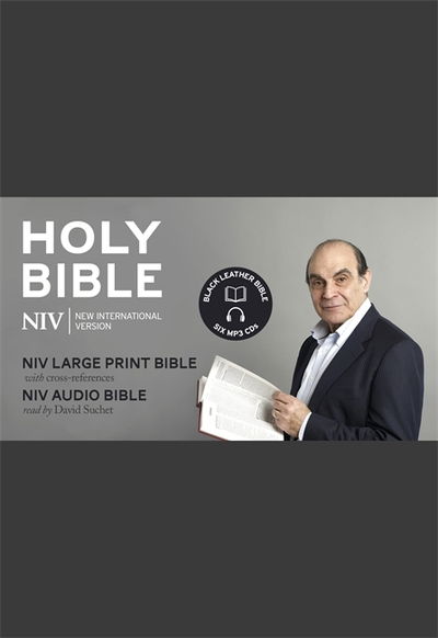 Cover for New International Version · NIV David Suchet Audio and Large Print Leather Bible Gift Edition - New International Version (Bok) (2016)