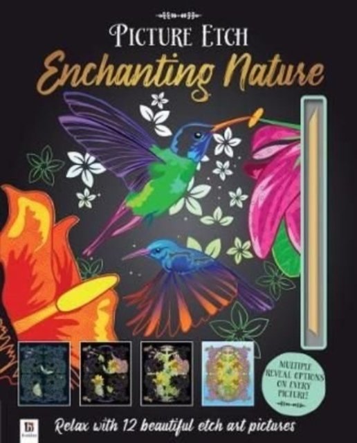 Cover for Hinkler Pty Ltd · Picture Etch: Enchanting Nature - Picture Etch (Paperback Book) (2019)