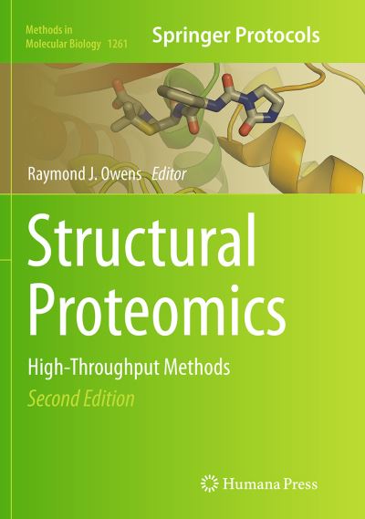 Cover for Structural Proteomics: High-Throughput Methods - Methods in Molecular Biology (Paperback Book) [Softcover reprint of the original 2nd ed. 2015 edition] (2016)